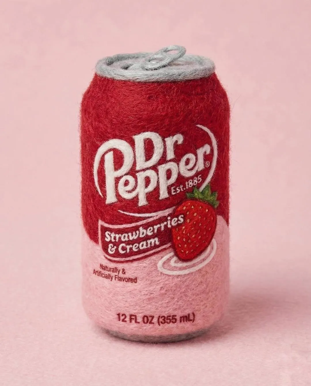{ "prompt": "A realistic, needle-felted sculpture of a product from a photo,… — 2/4