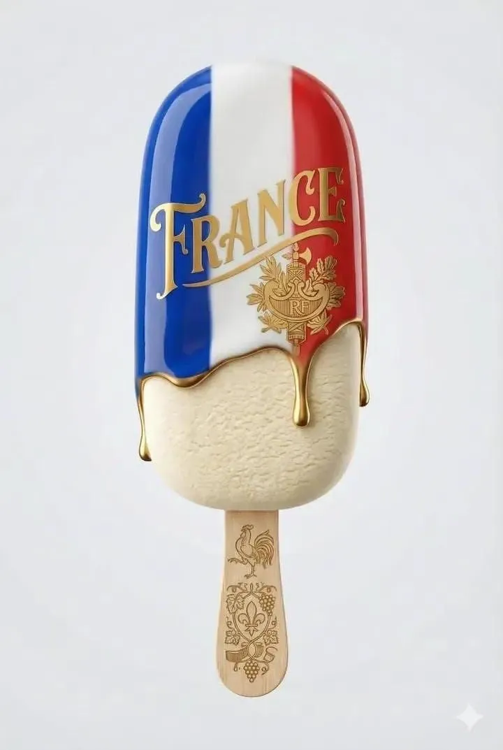 A minimalist, ultra-realistic product shot of a premium ice cream bar inspired… — 2/3