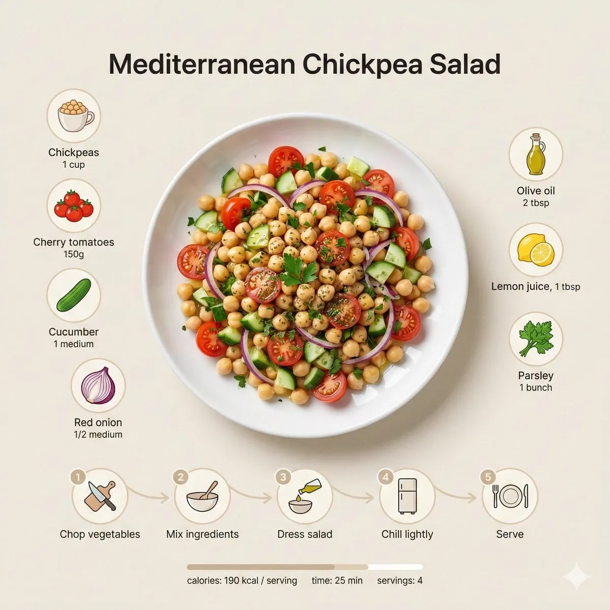 { "style": "Minimalist modern recipe infographic", "visual_aesthetic": {… — 2/4