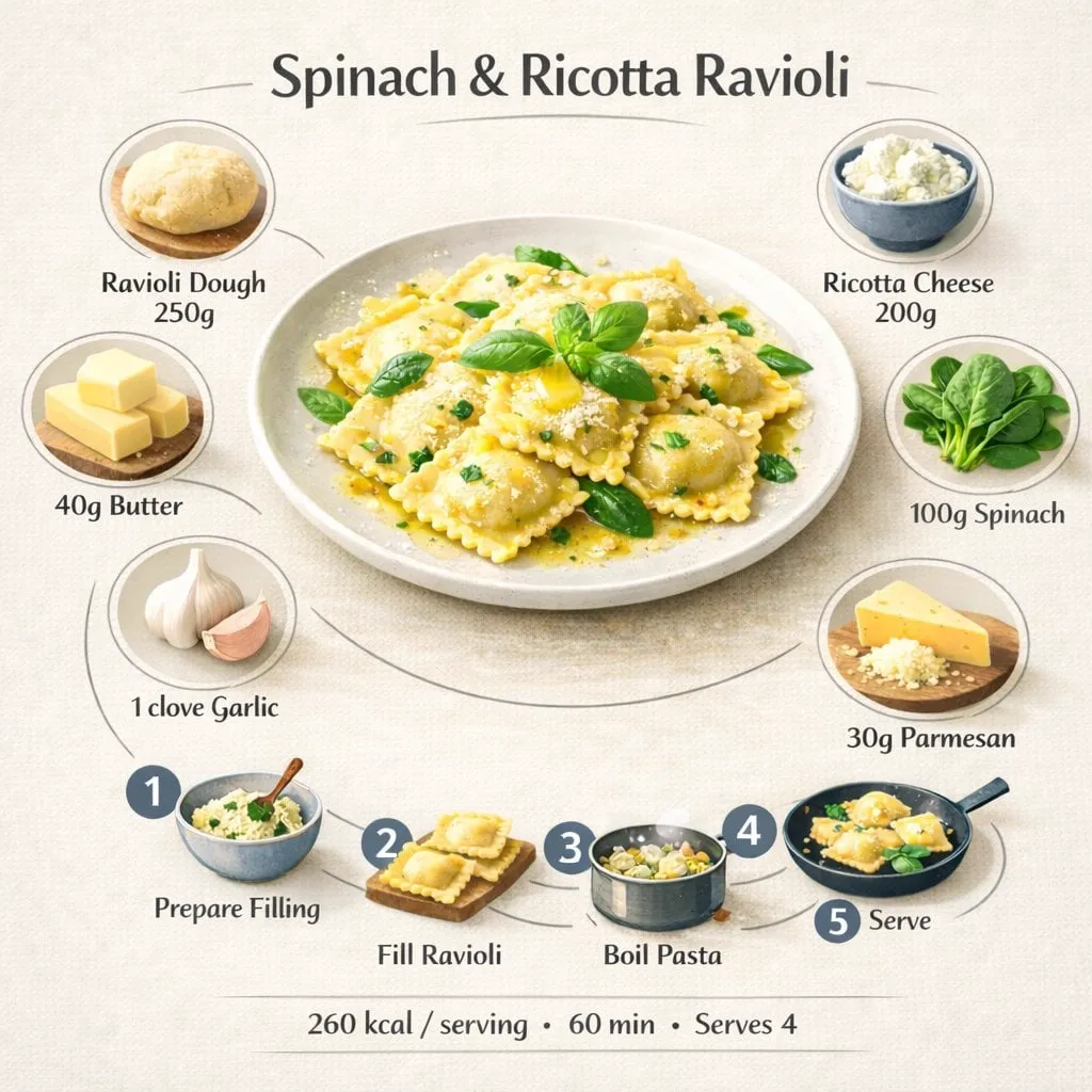 { "style": "Minimalist modern recipe infographic", "visual_aesthetic": {… — 3/4