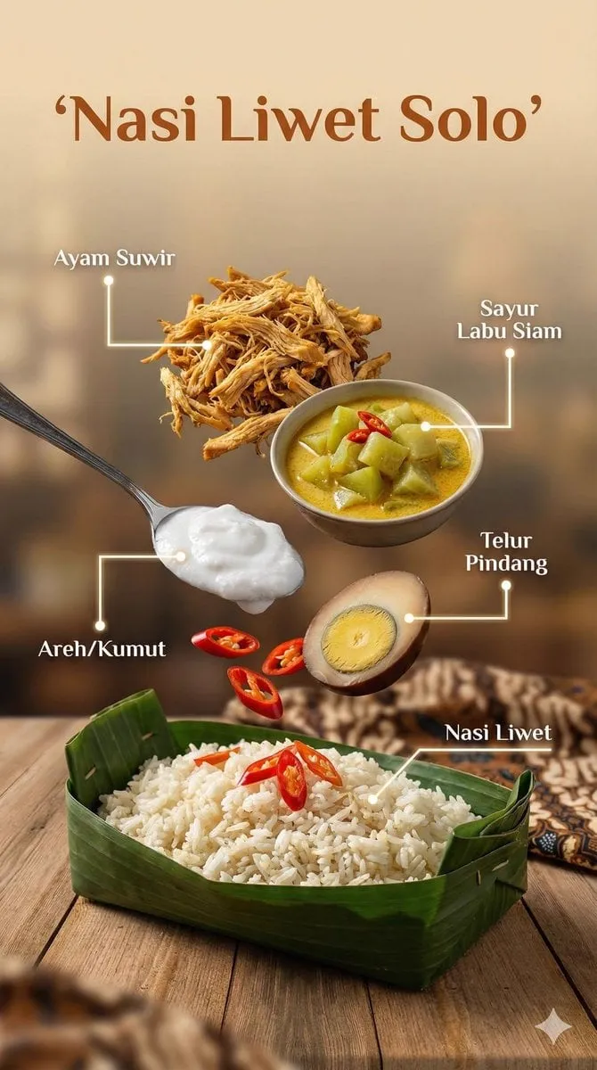 Ultra-realistic cinematic food photography of a traditional Indonesian dish,… — 1/2