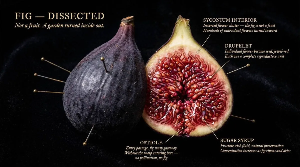 [NATURAL OBJECT] dissected as if by a master naturalist who found it in the…