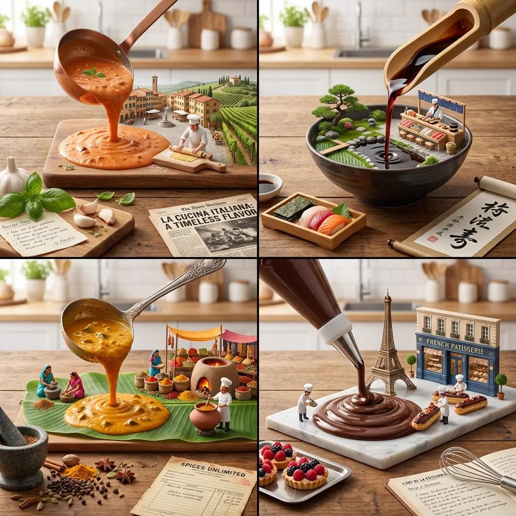 2x2 grid, do this for 4 famous cuisines: function dish(AA){ <instruction> Input…