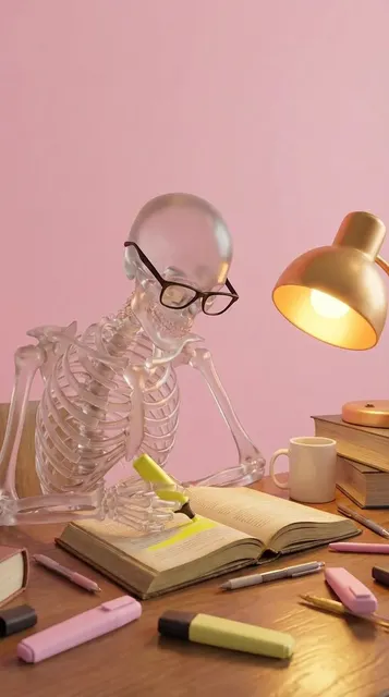 High-Quality Stylized 3D Render of a Clear
