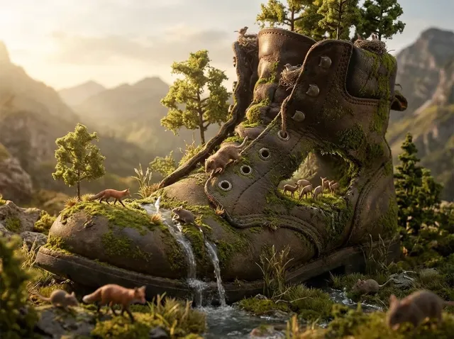 Colossal Object Reimagined as a Complete Natural Biome