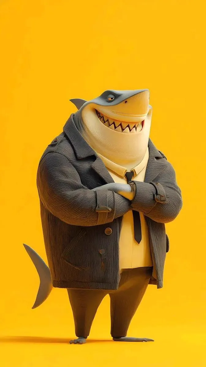 Full-body 3D stylized anthropomorphic cartoon dog character wearing modern… — 2/4
