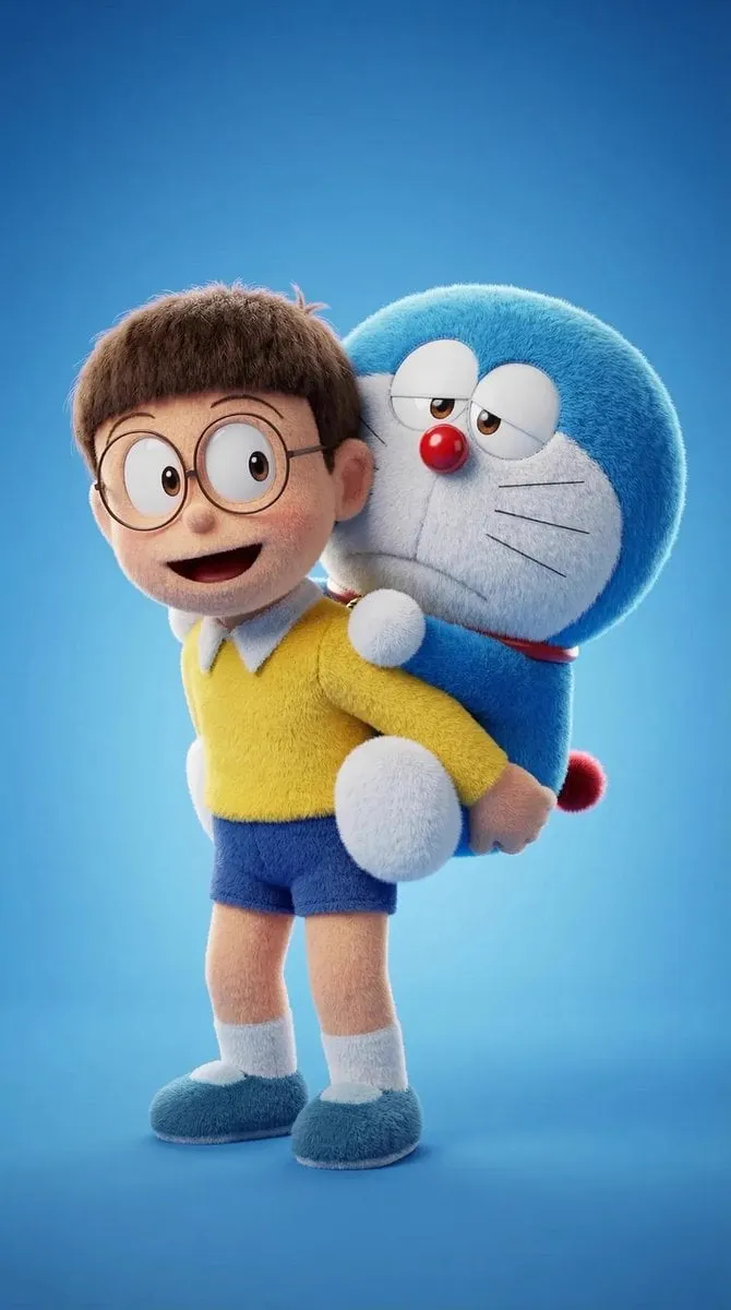 Ultra-detailed 3D plush cartoon character, inspired by classic animated TV…