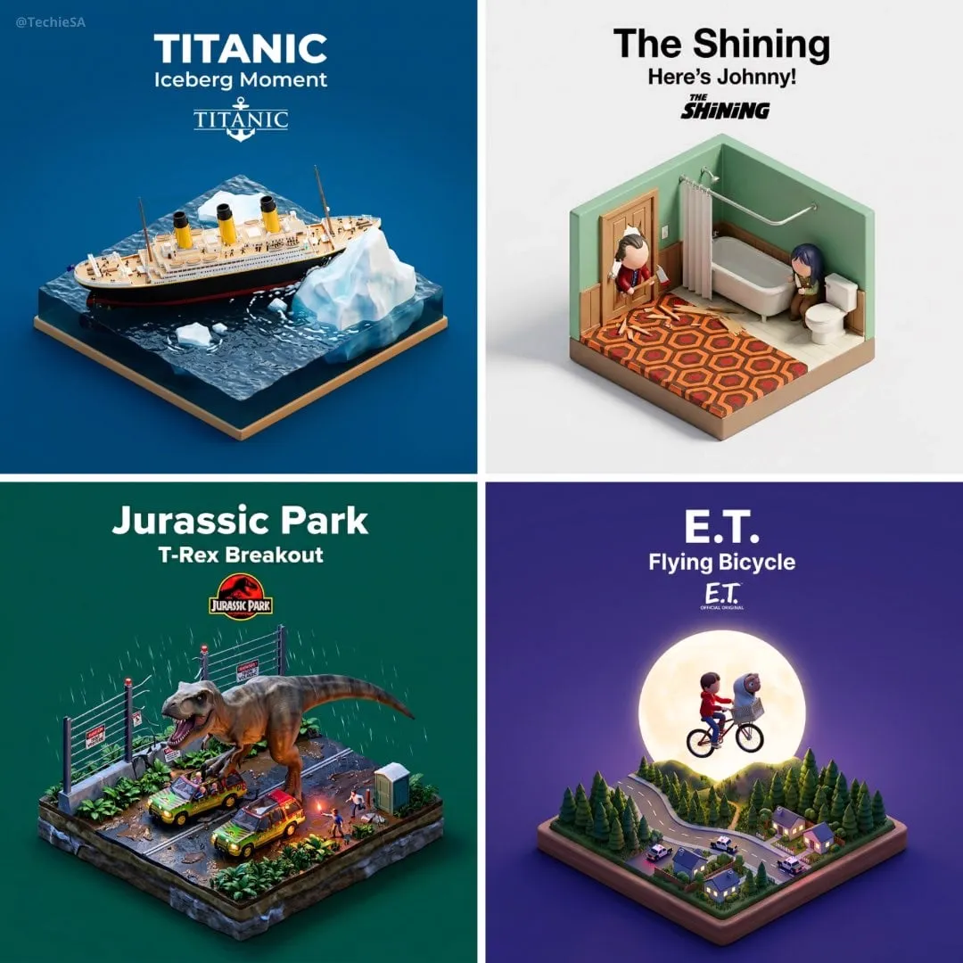 Present a clear, 45° top-down isometric miniature 3D cartoon scene of the…