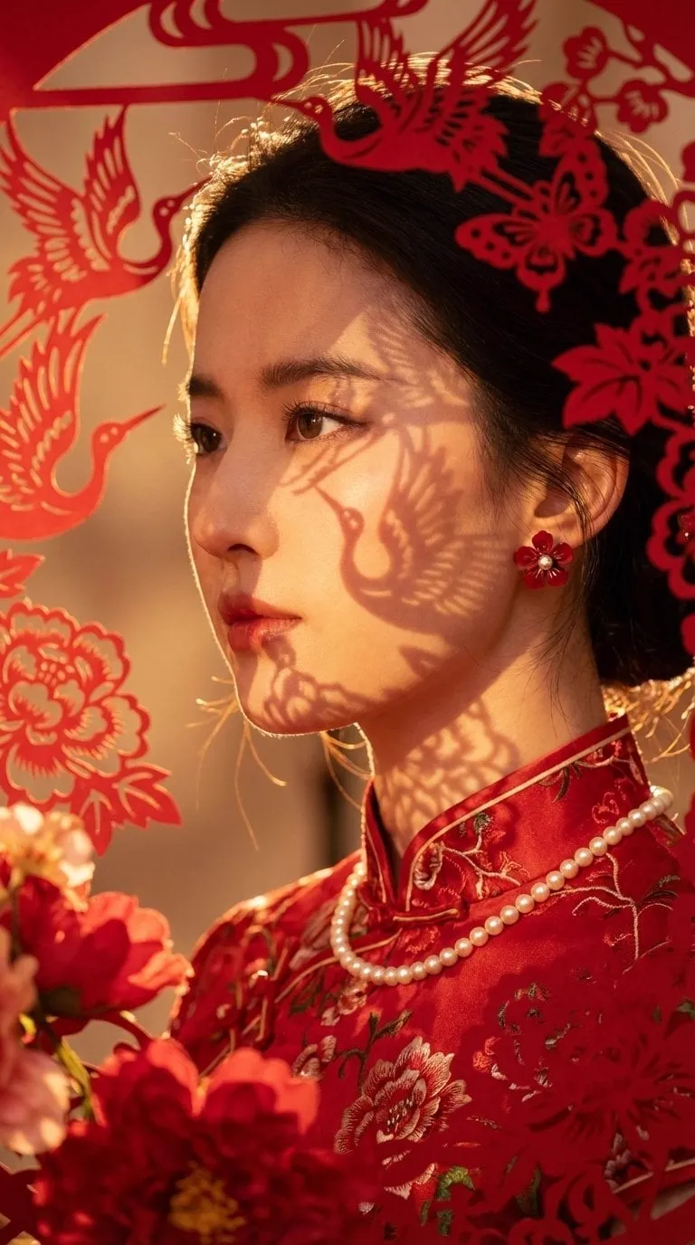 1. 宏观风格与媒介 - 核心媒介: 高清商业人像摄影 (High-end Commercial Photography) - 美学流派: 新中式美学…