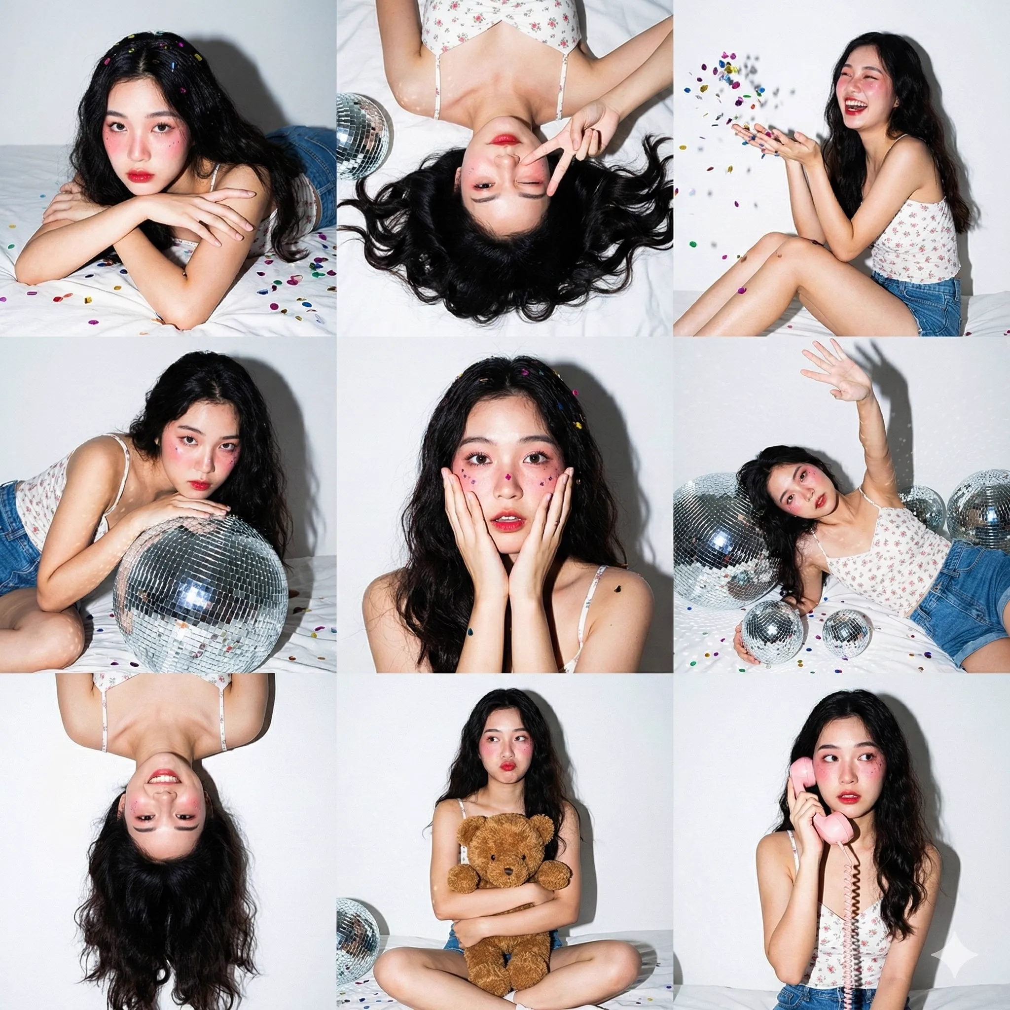 3x3 Photo Collage / 9-Panel Grid