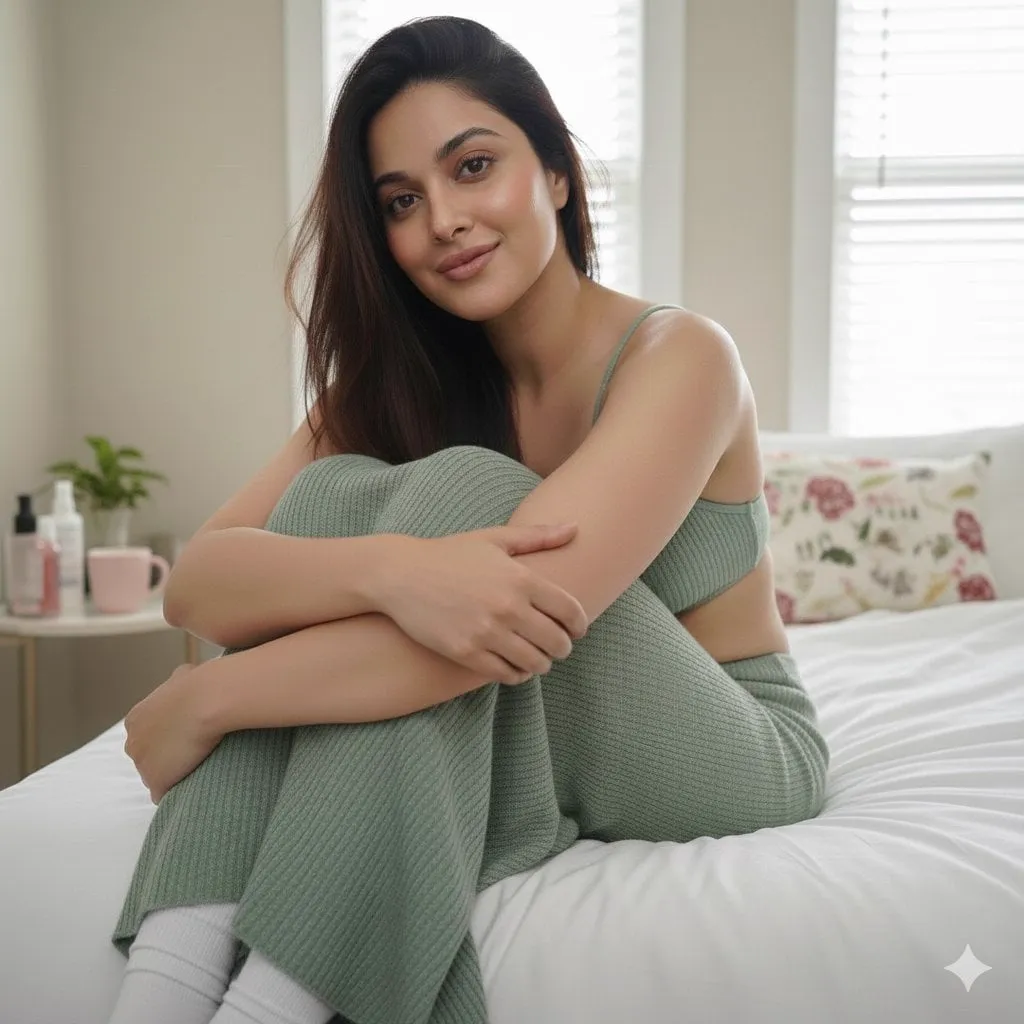 Good Night X Fam ♥️ ☆ Sexy & Hot Virgin Young Lady in own luxury bedroom — 2/4