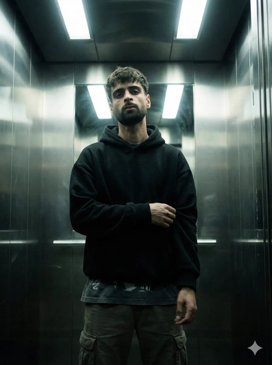{ "genre": "cinematic urban realism", "mood": ["tense", "cold", "isolated",…
