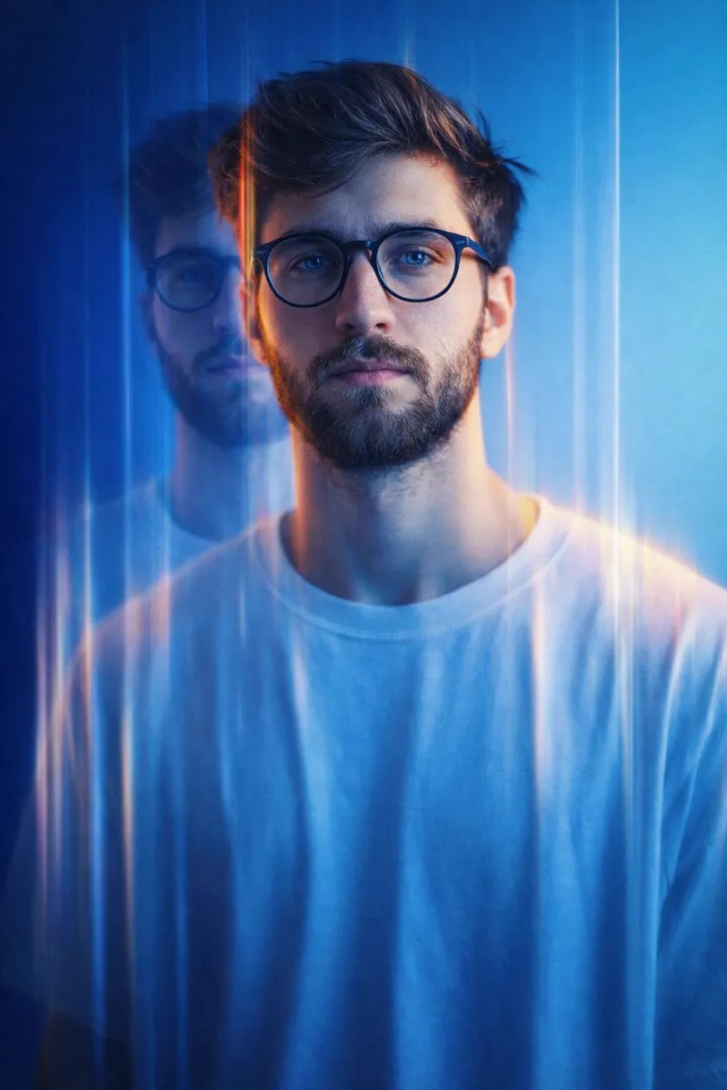 Create a cinematic, high-fashion half-length portrait of me with a dreamy…