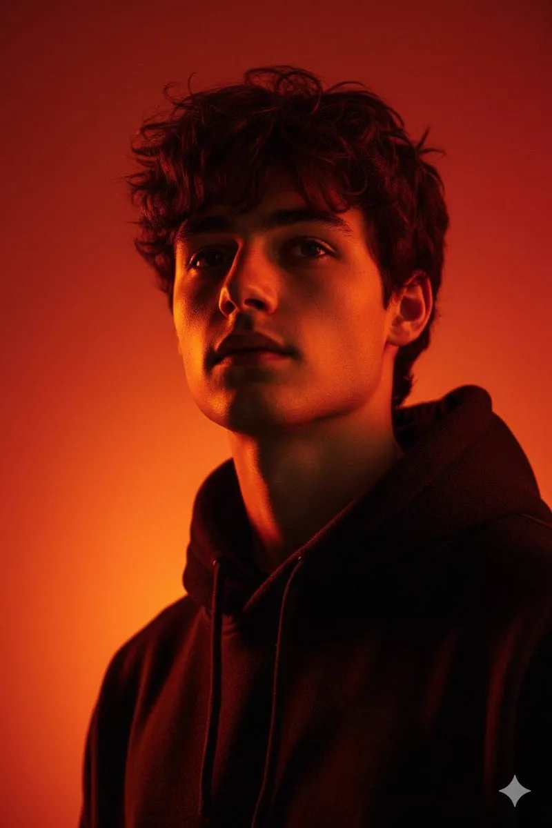 Editorial portrait from the attached reference photo, photorealistic — 2/2