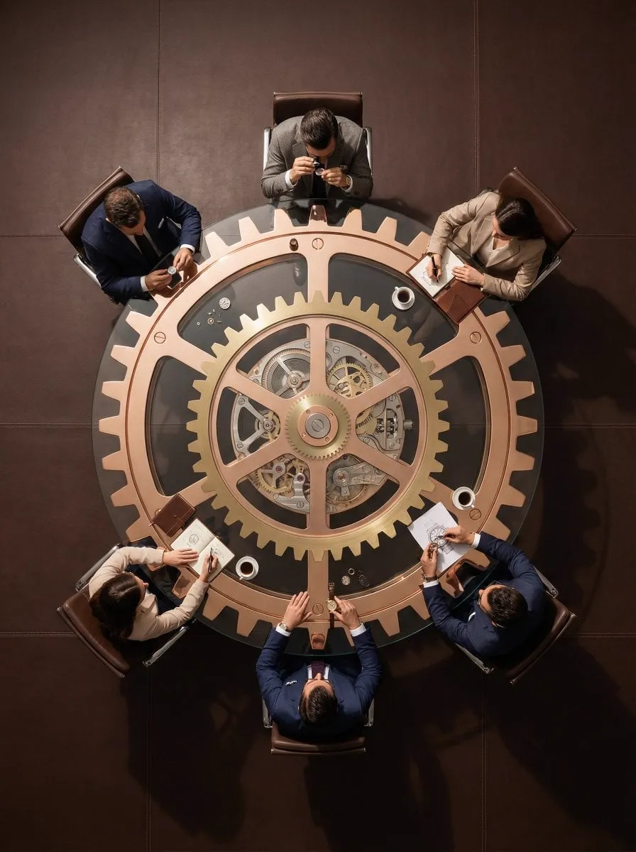 Ultra-wide-angle hyper-realistic top-down flat lay photography — 4/4