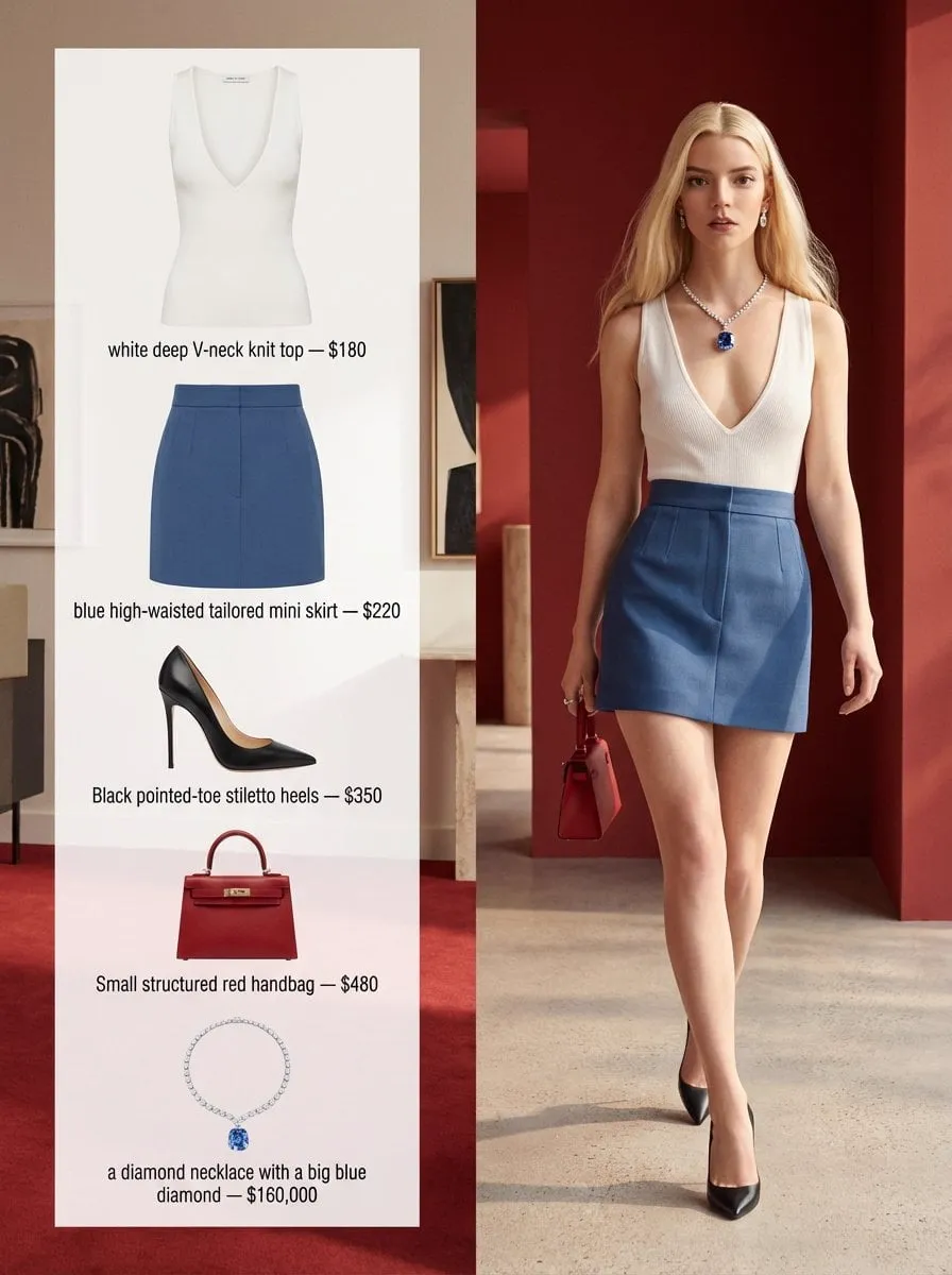 A refined fashion editorial image with a 3:4 aspect ratio, split into two clear…
