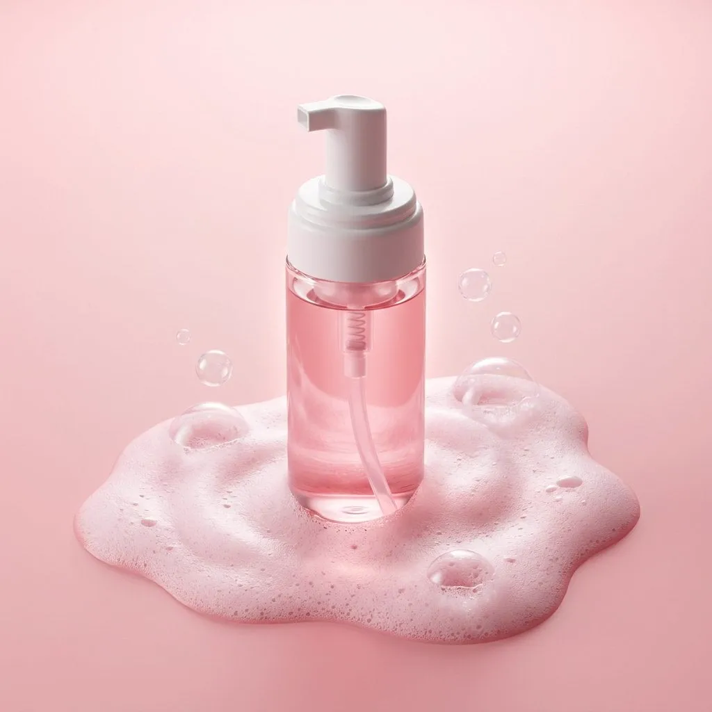 Premium minimalist skincare product photography — 1/4