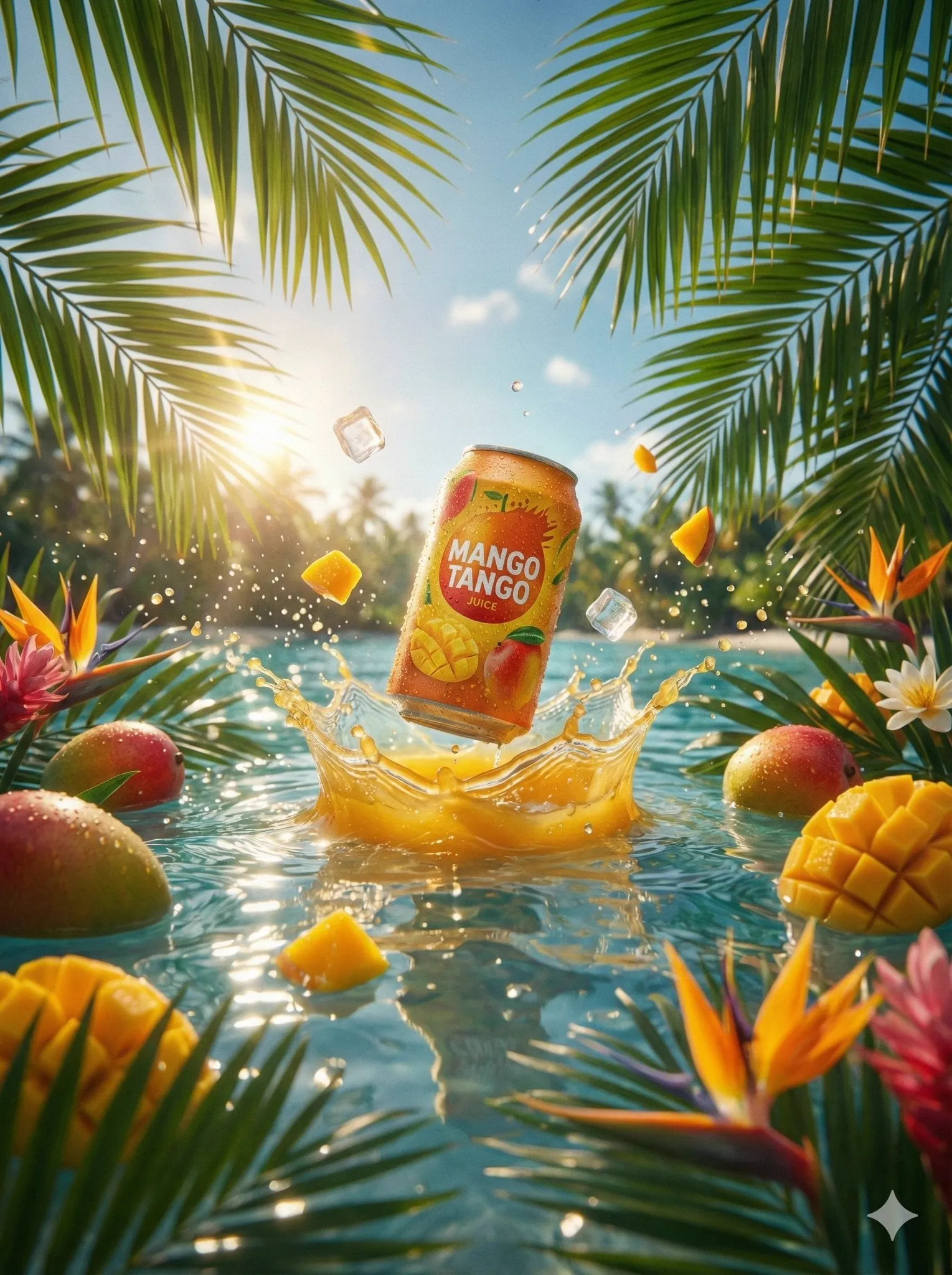 A hyper-realistic commercial product photography shot of a condensation-covered…