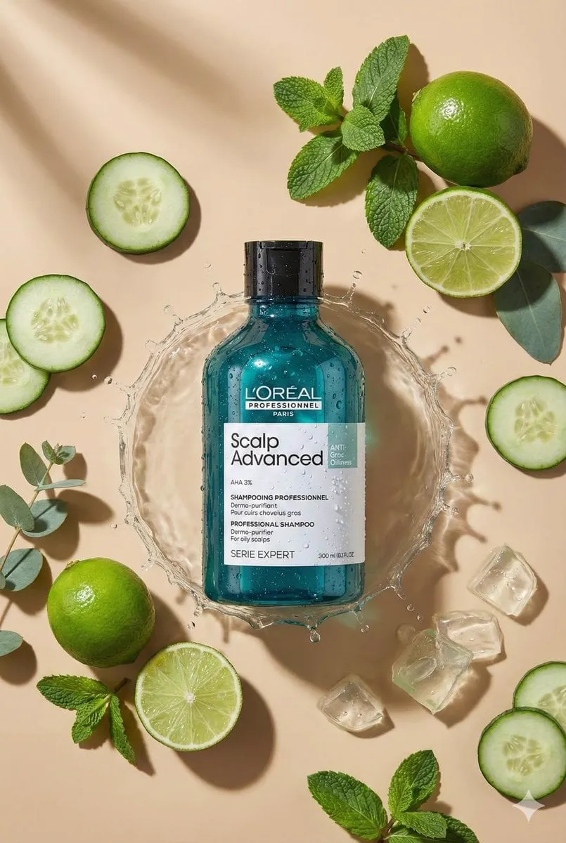 Create top-down flat lay product photo