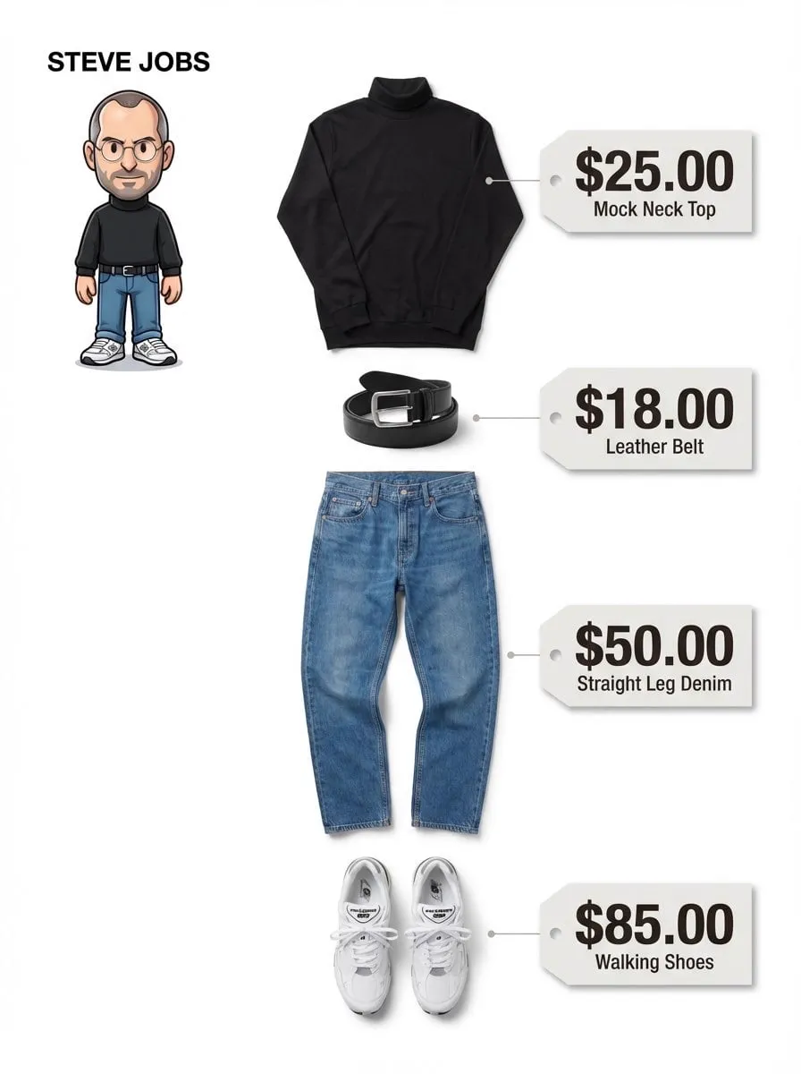Create a clean, minimalist fashion infographic from an uploaded reference photo…