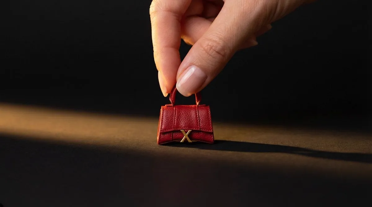 macro photograph, minimalist advertising style, a hyper-realistic miniature… — 3/4