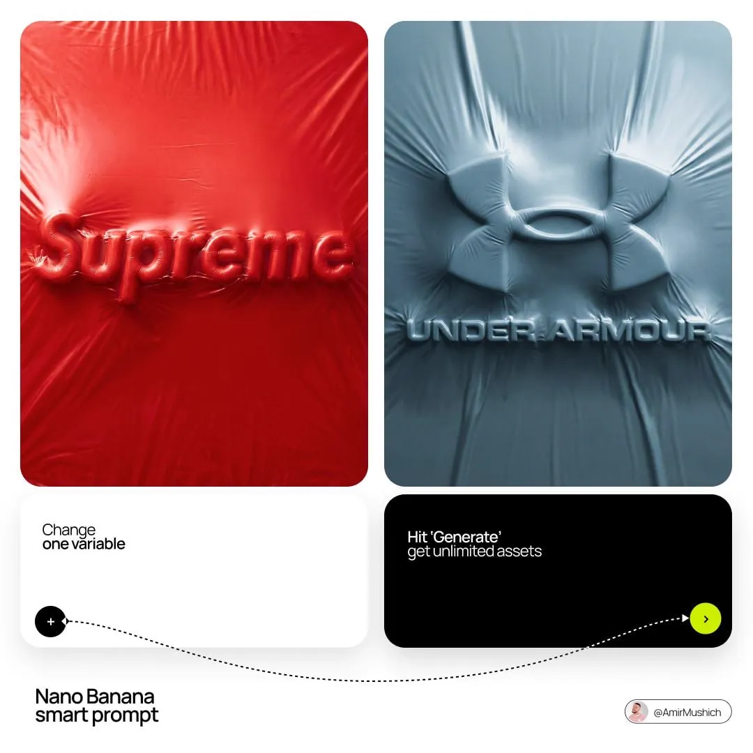 [BRAND NAME] + [COLOR] Act as a Senior CGI Artist specializing in shrink wrap…