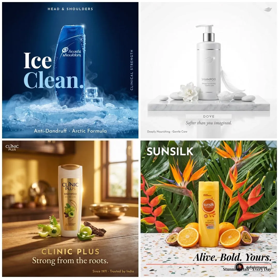 Hyper-realistic luxury product campaign poster, 1:1 square format