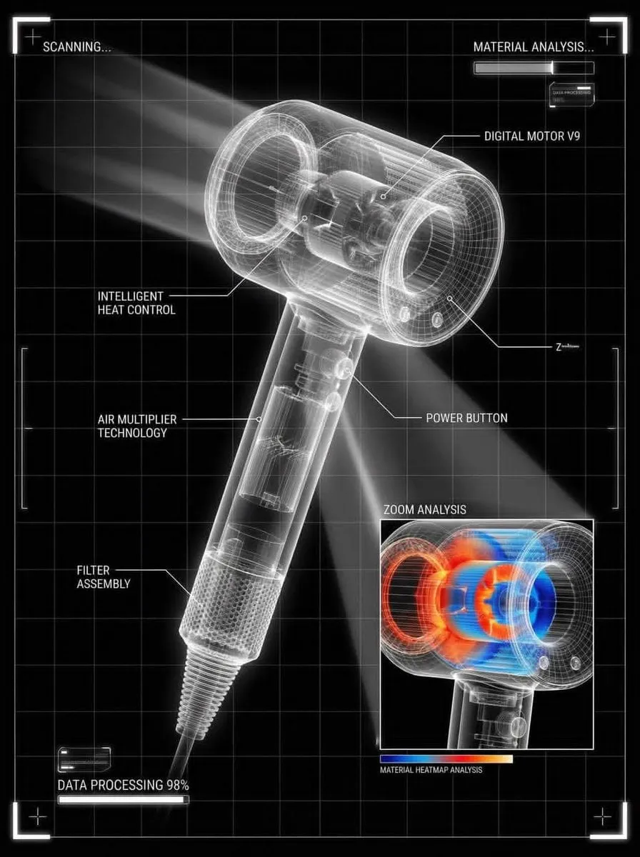 You are a world-class director of industrial visualization and a futuristic… — 1/2