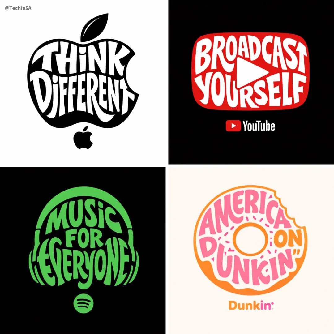 Create a typographic illustration shaped like a [OBJECT], where the text [BRAND…