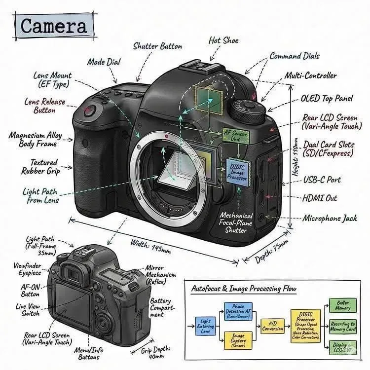 Create an infographic image of [OBJECT], combining a realistic photograph or…