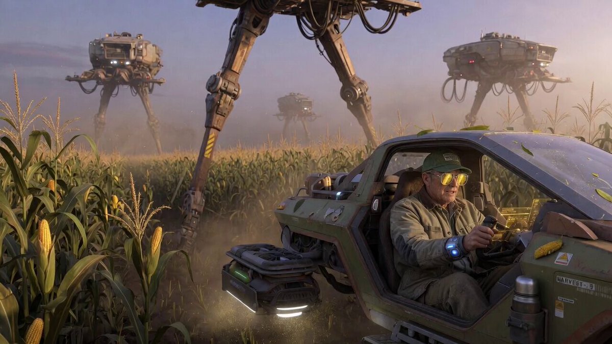 Sci-Fi Subject Example for Grok Imagine Prompt Template