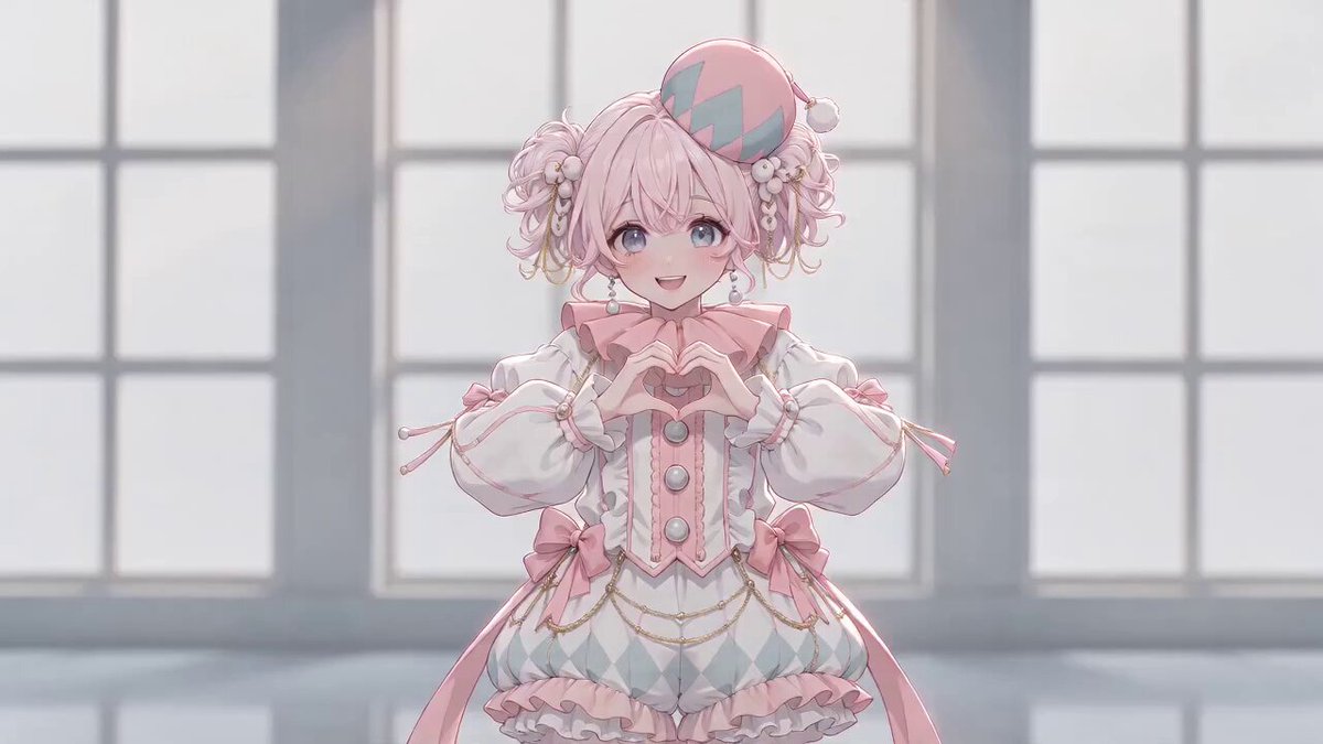 Anime Dancing Girl with Hand-Drawn FX