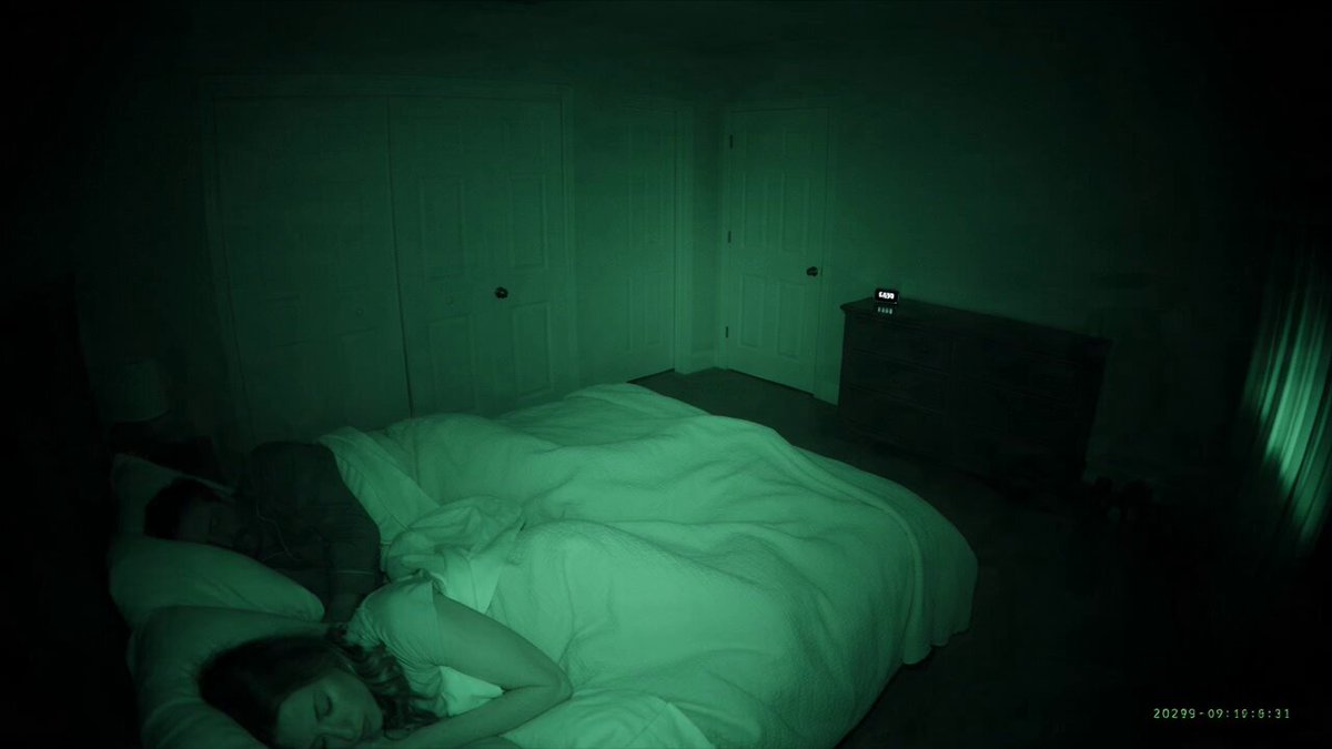 Found-Footage Paranormal Horror Scene